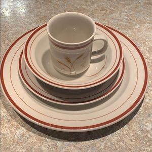 Antique dinning set of 4